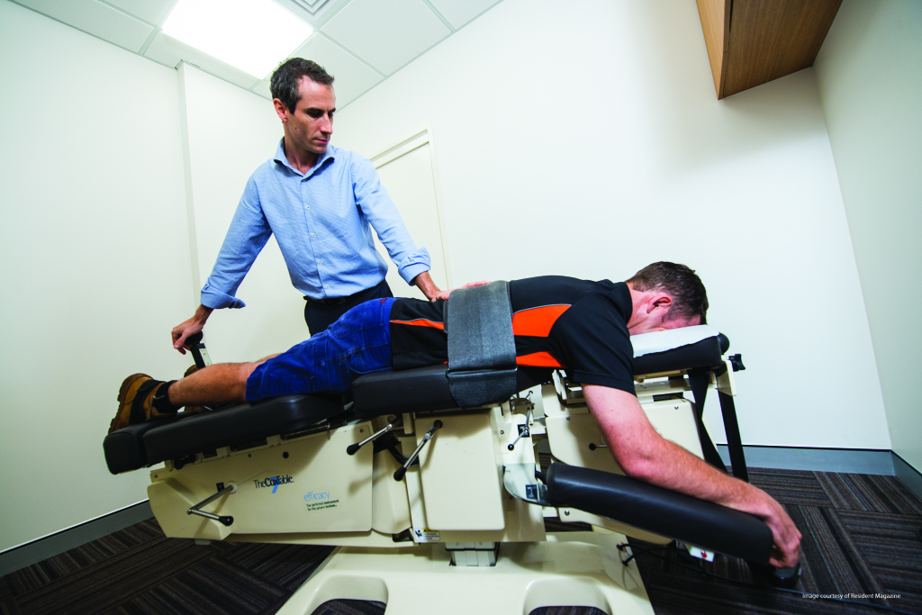Spinal Traction Chiropractor Darwin Insight Chiropractic